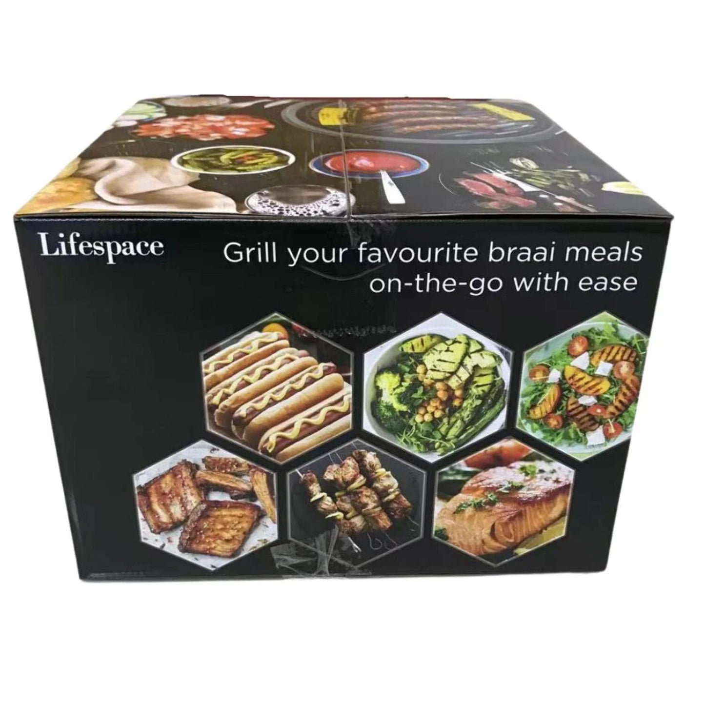 Lifespace Portable Lightweight Charcoal Grill with FREE Dome Lid & Carry Bag